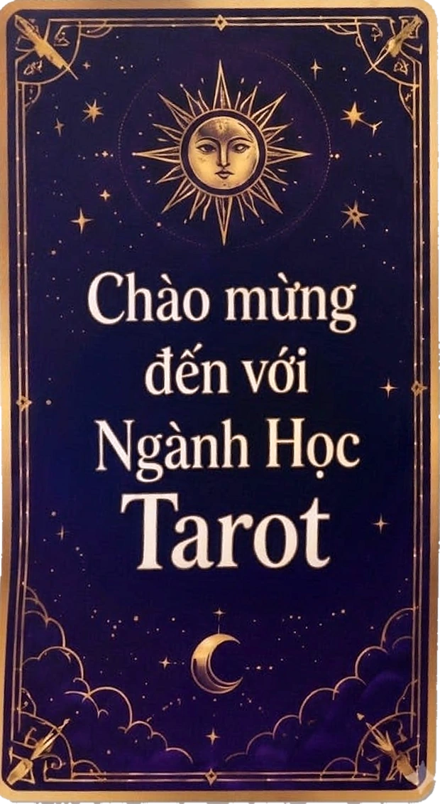 Lá bài tarot: Chào mừng đến với Ngành Học Tarot